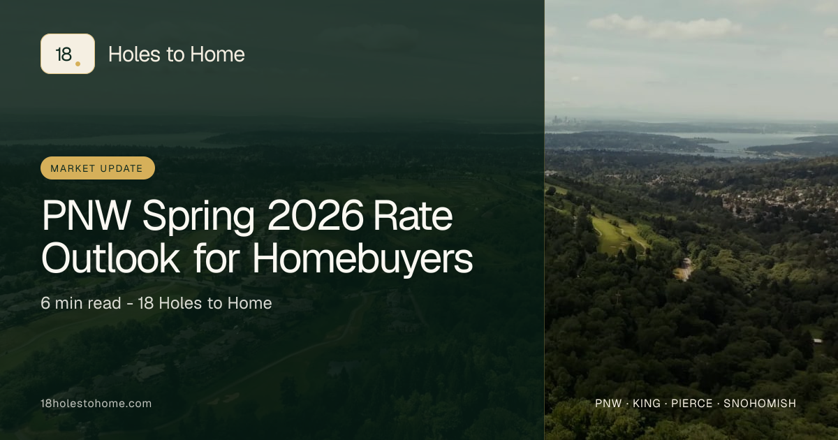 PNW Spring 2026 Rate Outlook for Homebuyers